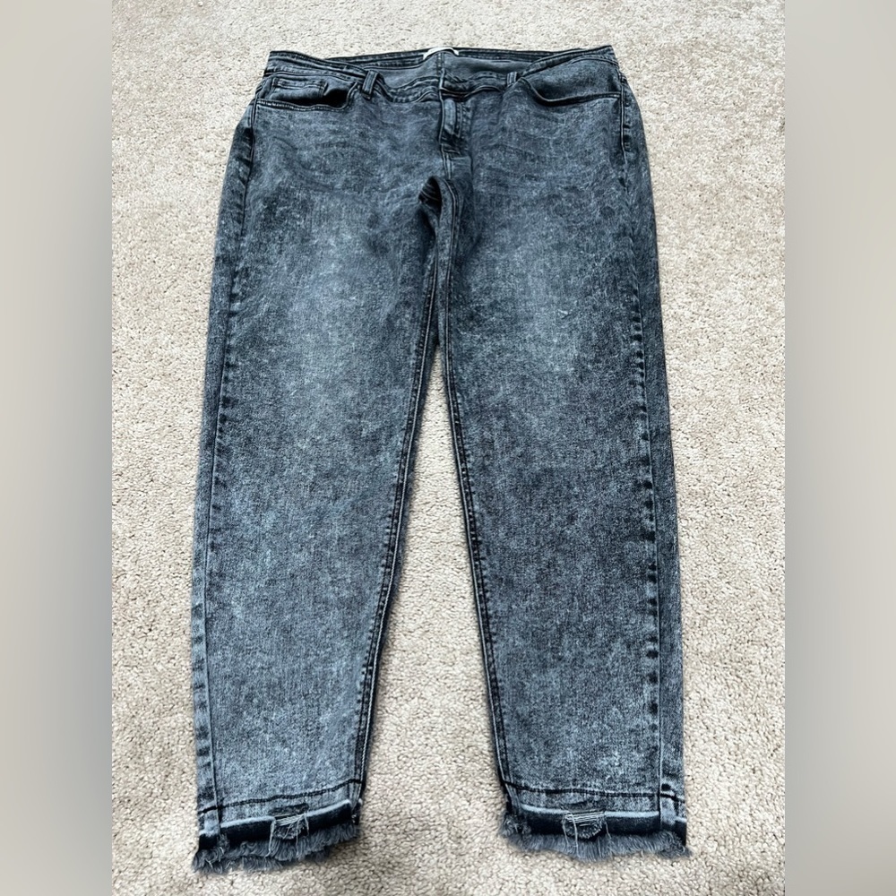 Kancan Kurvy Mid Rise Ankle Skinny Women’s Jeans Size 36